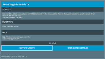 Mouse Toggle for Android TV