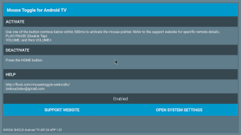 Mouse Toggle for Android TV