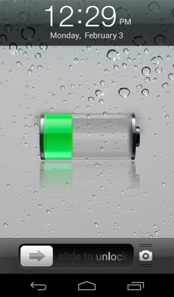 iPhone 5s Lock Screen