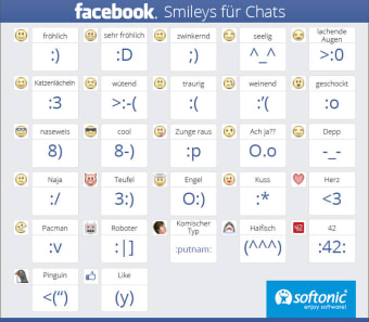 Facebook-Smileys für Chats