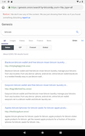 Onion Search Browser  Dark Web