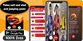 video call and chat simulator Powerr Rangers