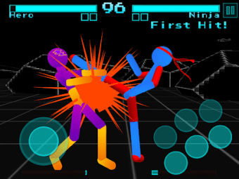Stickman Fighting: Neon Warriors