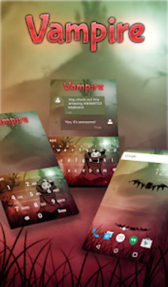Vampire Animated Keyboard  Li