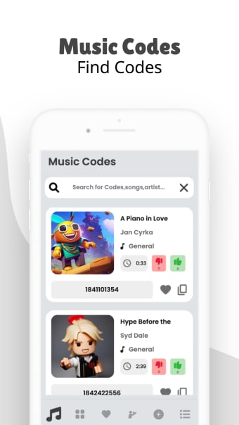 Music Codes for Roblox