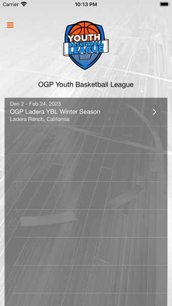 OGP Youth Basketball League