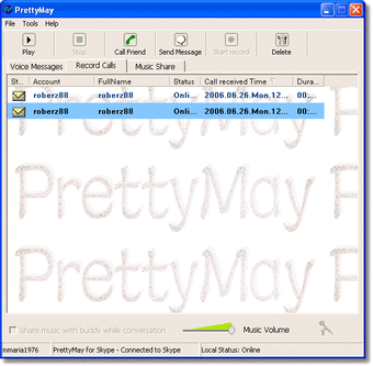 PrettyMay for Skype
