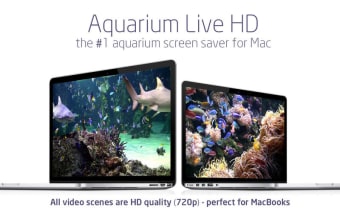Aquarium Live HD: Relaxing coral reef screensaver & Clock