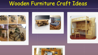Wooden Furniture Craft Ideas
