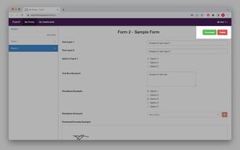 FormSquared to PDF