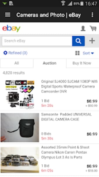 1 auctions on Ebay USA