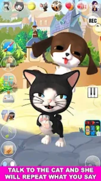 Talking Cat and Dog Kids Games