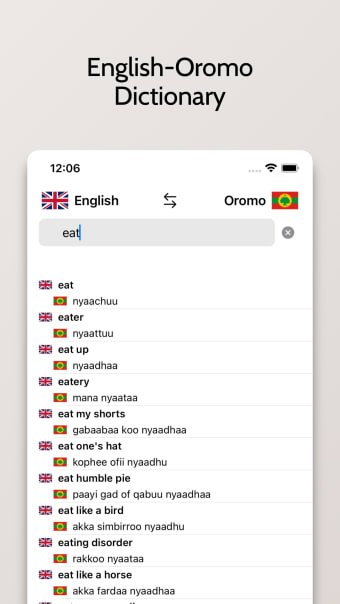 Oromo-English Dictionary