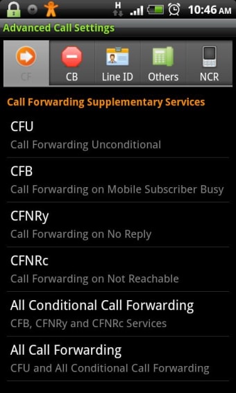 Advanced Call Settings