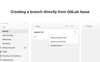 GitLab Branch Creator