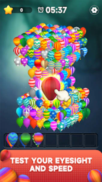 Balloon Triple Match:Match 3D
