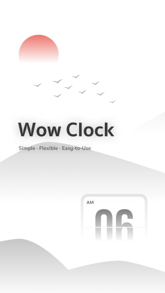 Wow Clock:Be friends with time