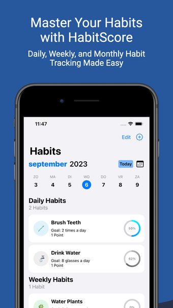 HabitScore - Habit Tracker