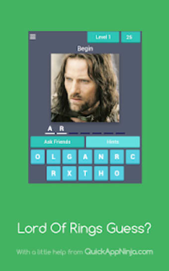 Lord Of Rings - Guess