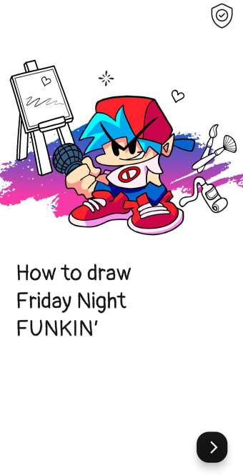 How to draw FNF Friday Night