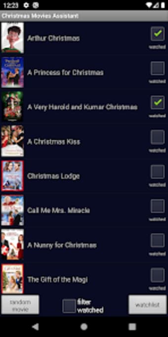 Christmas Movies Trailers