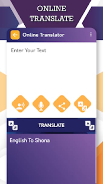 English To Shona Translator
