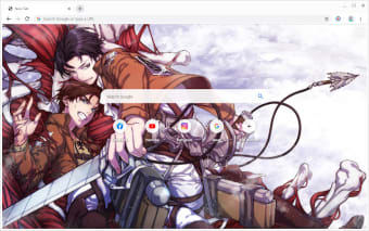 Eren Yeager Attack on Titan New Tab