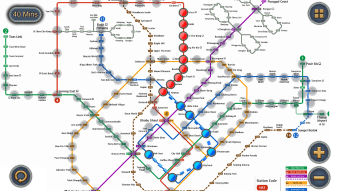 Singapore MRT Map Route