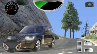 Driving Range Rover Vogue SUV Simulator