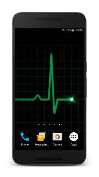 Cardiogram Live Wallpaper