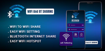 WiFi Share Via Bluetooth
