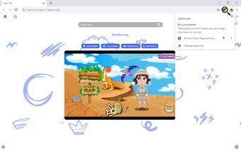 Dinosaur Bone Digging Game New Tab