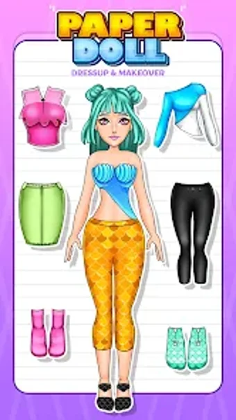 Paper Doll Dress Up Challenge