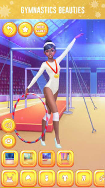Gymnastics Dress Up  Girls Games
