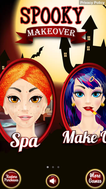 Spooky Makeover - Halloween Makeup  Kids Games