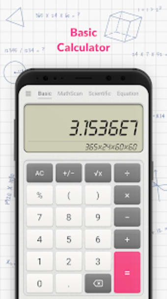 Calculator Pro  Solve math by CAMERA