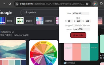 Color Palette Chrome Extension