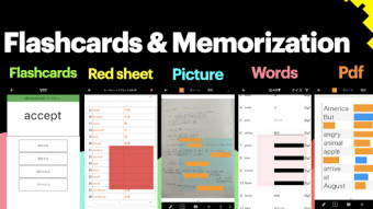 Kakuseru: Red flashcards app