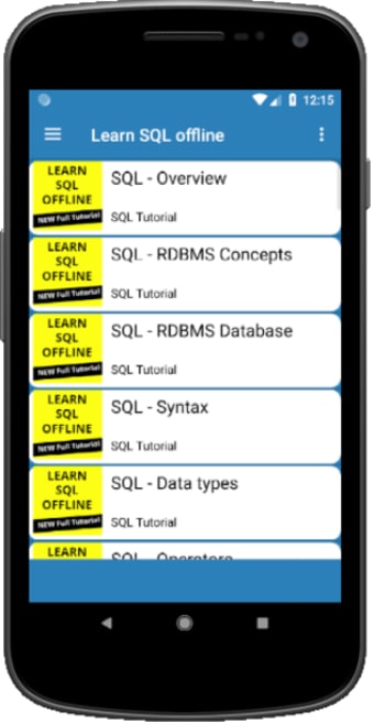 Learn SQL Offline