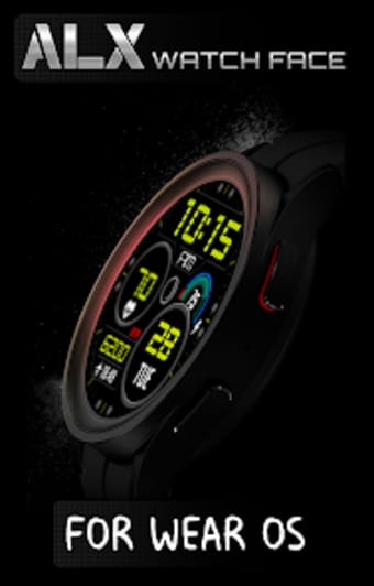 ALX04 LCD Watch Face