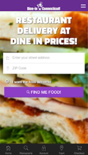 Dine In CT - Food Delivery
