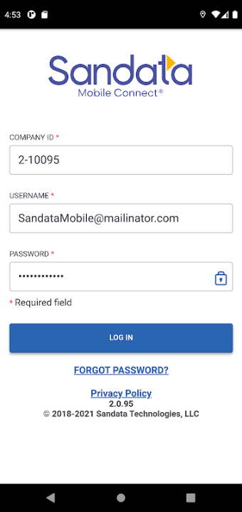 Sandata Mobile Connect