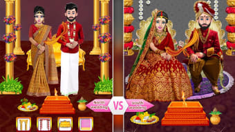 North And South Indian Wedding