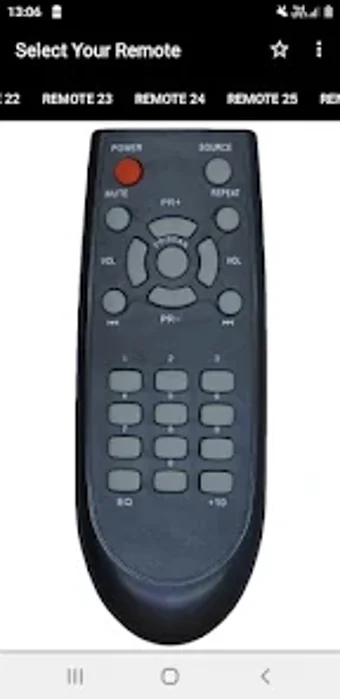 Philips Soundbar Remote