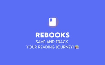 ReBooks - Save & Track your reading progress