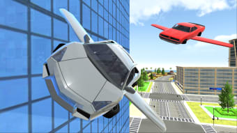 Flying Car City 3D