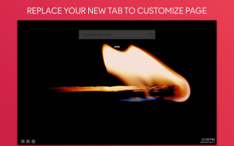 Fire Animated Wallpaper HD Custom New Tab