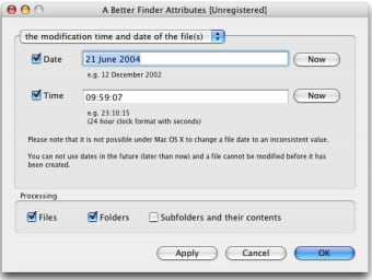 A Better Finder Attributes
