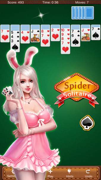Spider Solitaire - Free Classic Klondike Game
