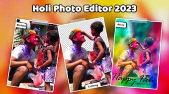 Holi Photo Editor - Holi Frame